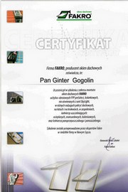 Referencje i certyfikaty PPU G&P Gogolin